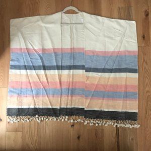 Striped Poncho